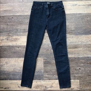 BDG High Rise Twig dark blue skinny jeans